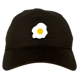 Fried Egg Breakfast Chest Mens Dad Hat Baseball Cap