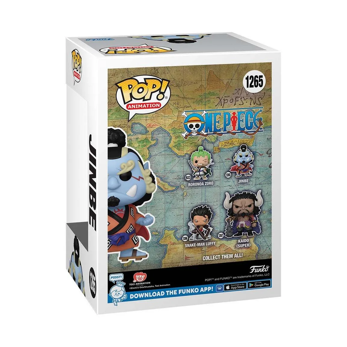 Funko POP! Animation: One Piece Jinbe 3.75-in Vinyl Figure