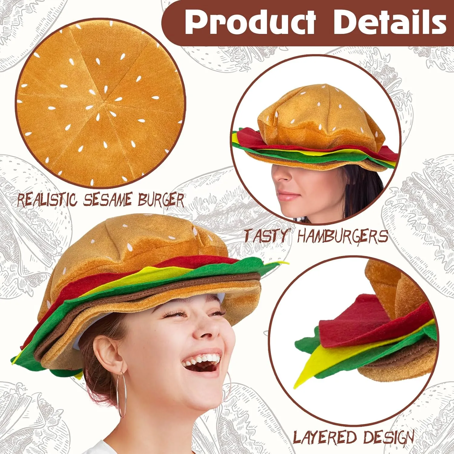 Funny Hats for Adults Squid Octopus Hat for Halloween Christmas Food Costume Party Supplies