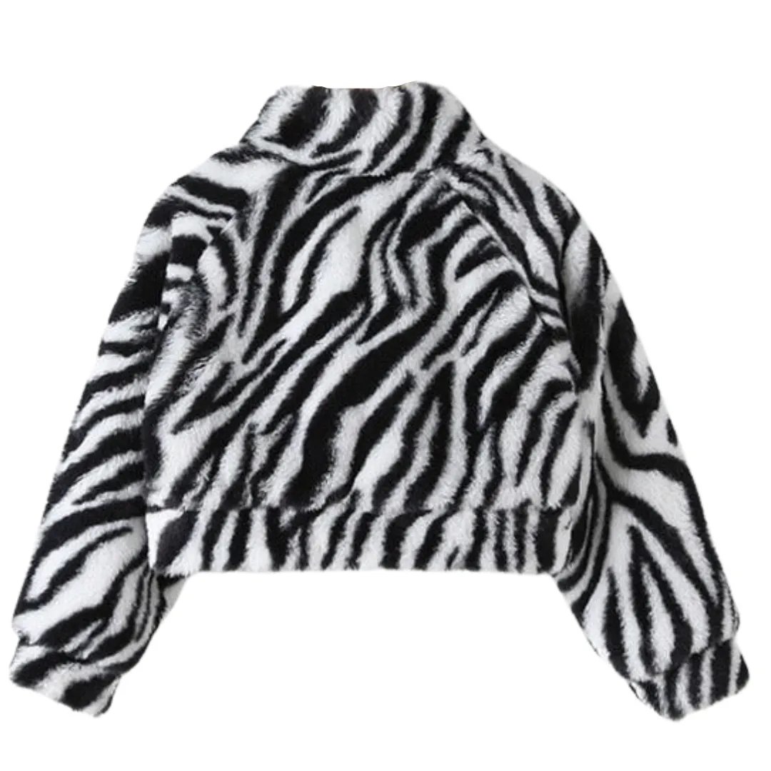 Fur Zebra Jacket