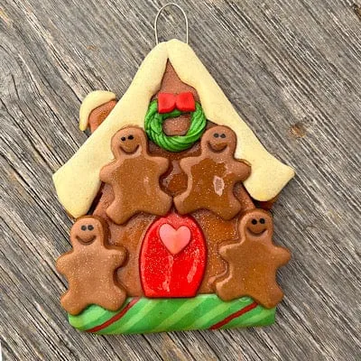 Gingerbread House Christmas Ornament