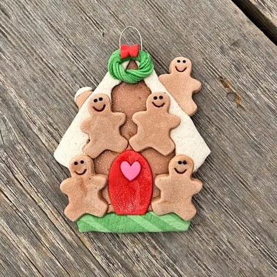 Gingerbread House Christmas Ornament