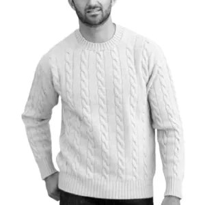 Girocollo in Cashmere (4 Ply) - CABLE STANLEY