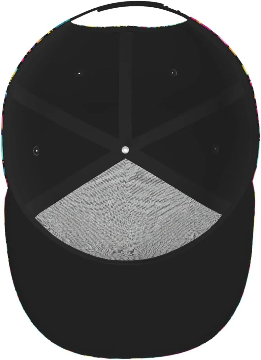Graffiti Snapback Baseball Cap, Hip Hop Style, Adjustable Flat Bill Brim Hat, Unisex