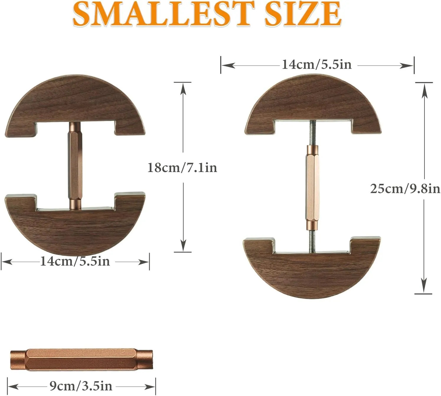 Hat Stretcher One Size Heavy Duty Hat Shaper Hat Brim Bender for Fitted Hat for Men Baseball Caps Cowboy Fedora
