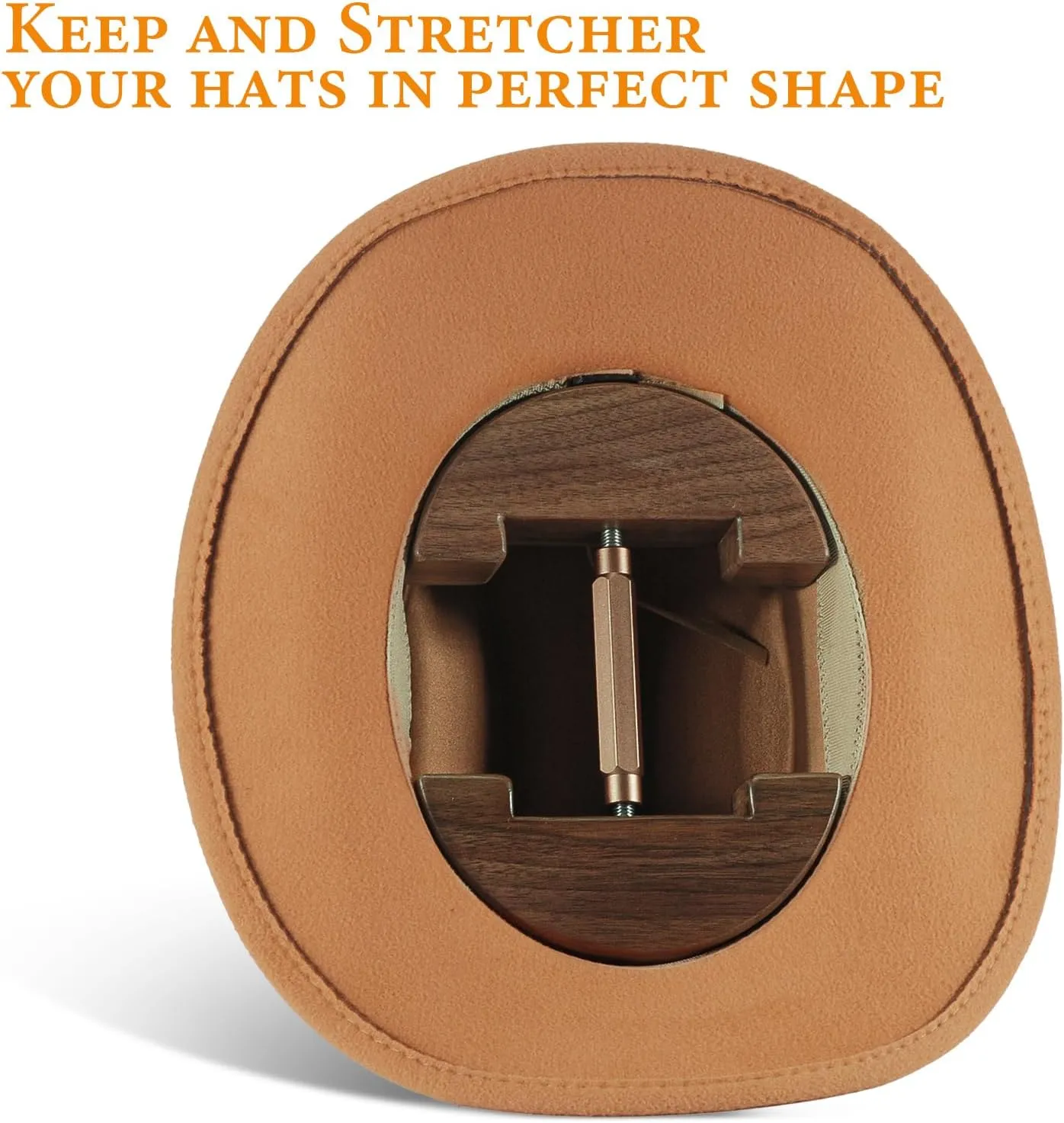 Hat Stretcher One Size Heavy Duty Hat Shaper Hat Brim Bender for Fitted Hat for Men Baseball Caps Cowboy Fedora