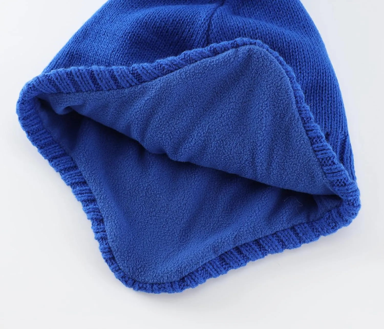 Home Prefer Toddler Boys Girls Hats Earflaps Fleece Knit Beanie Kids Winter Hat