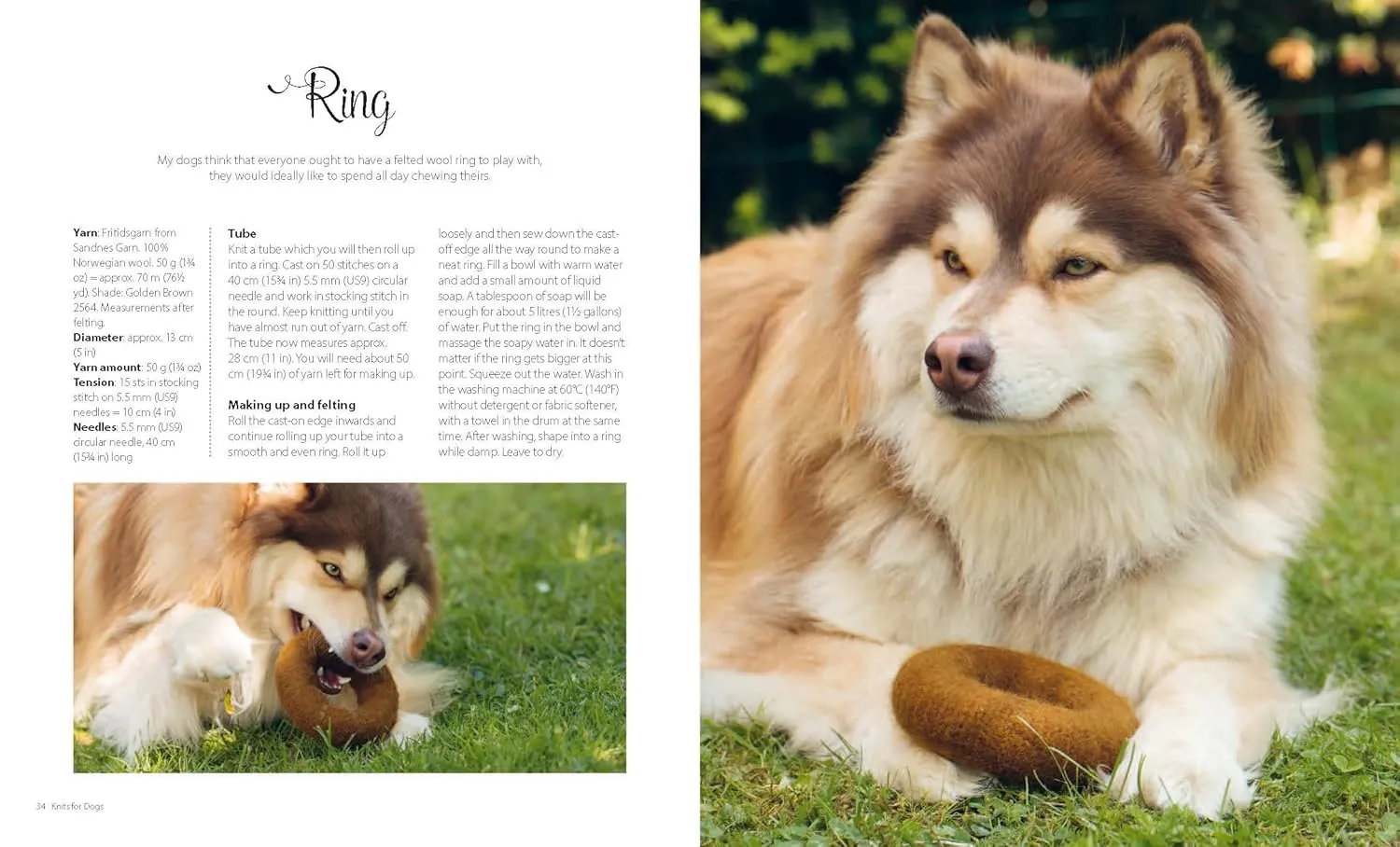 Knits for Dogs: Sweaters, Toys and Blankets for Your Furry Friend