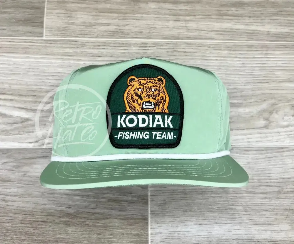 Kodiak Fishing on Retro Poly Rope Hat