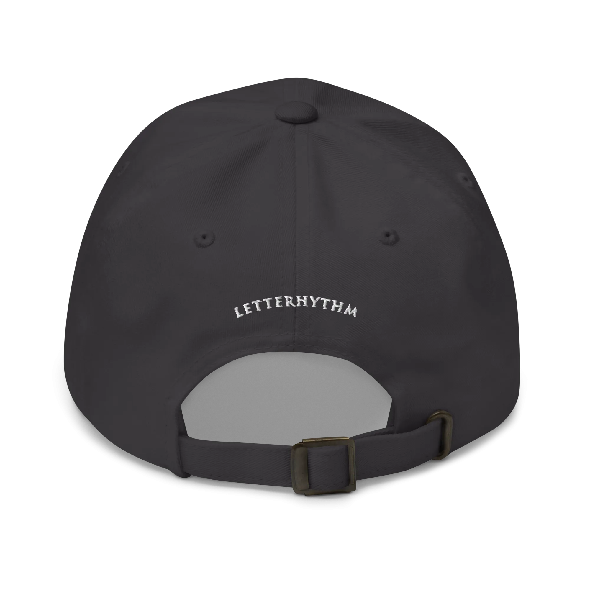 Letterhythm® Signature Logo  Embroidery Dad Baseball Cap