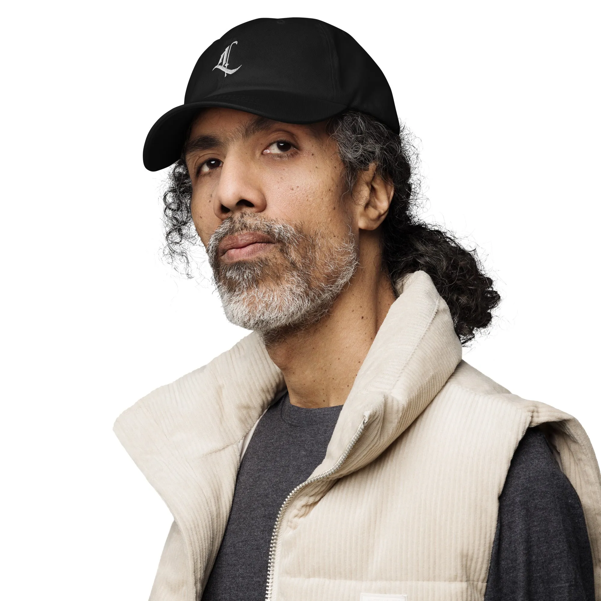 Letterhythm® Signature Logo  Embroidery Dad Baseball Cap