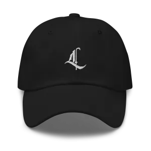 Letterhythm® Signature Logo  Embroidery Dad Baseball Cap