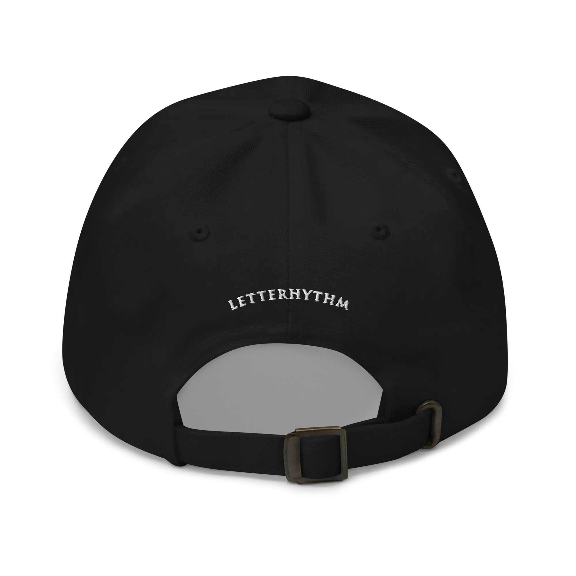 Letterhythm® Signature Logo  Embroidery Dad Baseball Cap
