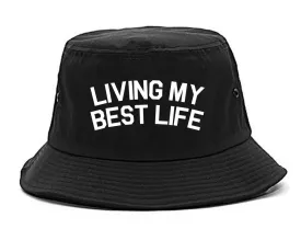 Living My Best Life Mens Bucket Hat