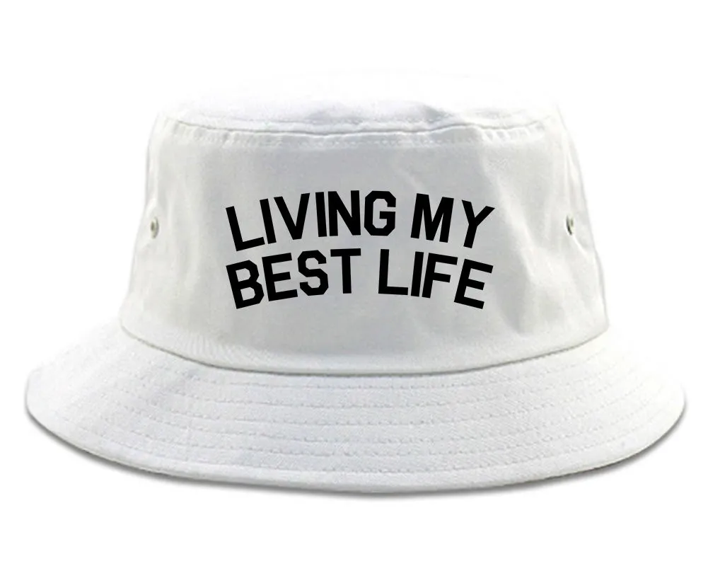 Living My Best Life Mens Bucket Hat