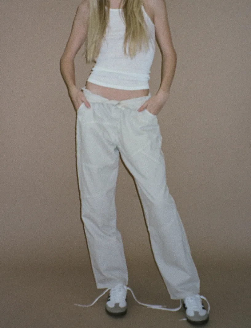 Low Rise Bone Denim