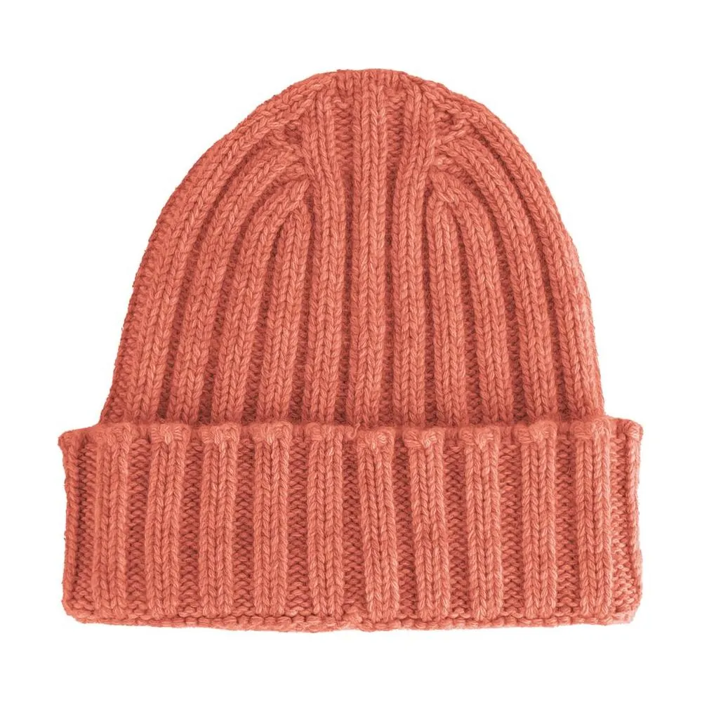 Made in Italy Pink Cashmere Hats & Cap