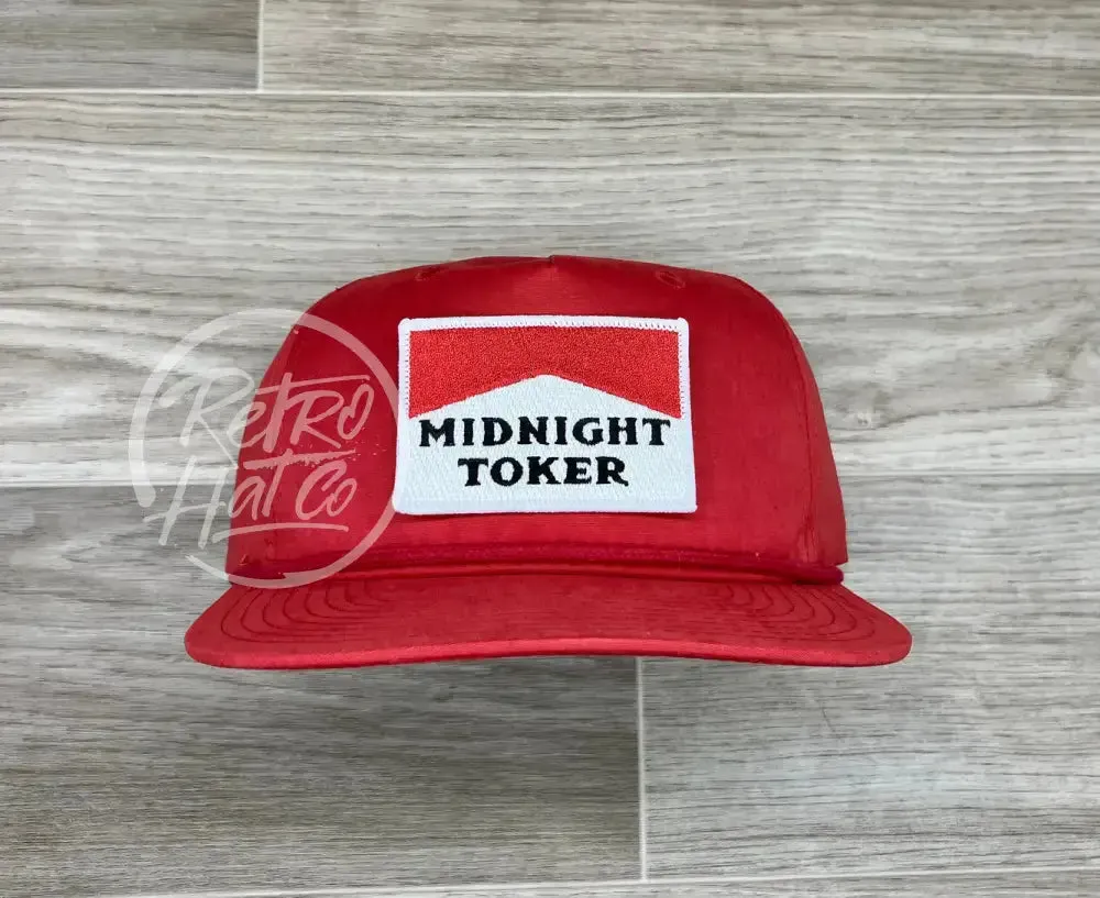Midnight Toker on Retro Rope Hat (Solid)