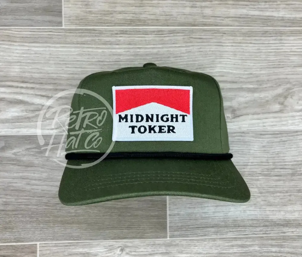Midnight Toker on Retro Rope Hat