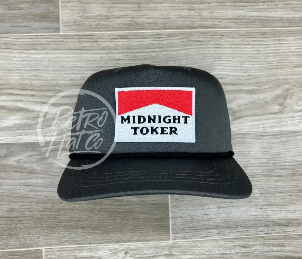 Midnight Toker on Retro Rope Hat