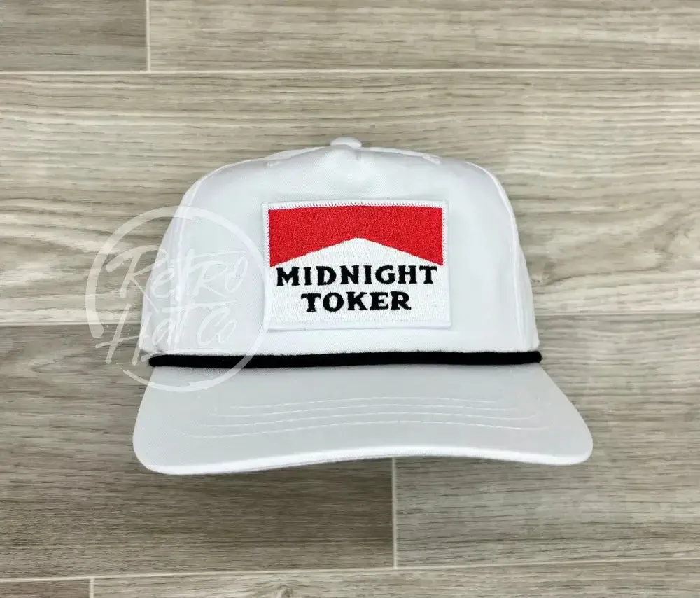 Midnight Toker on Retro Rope Hat