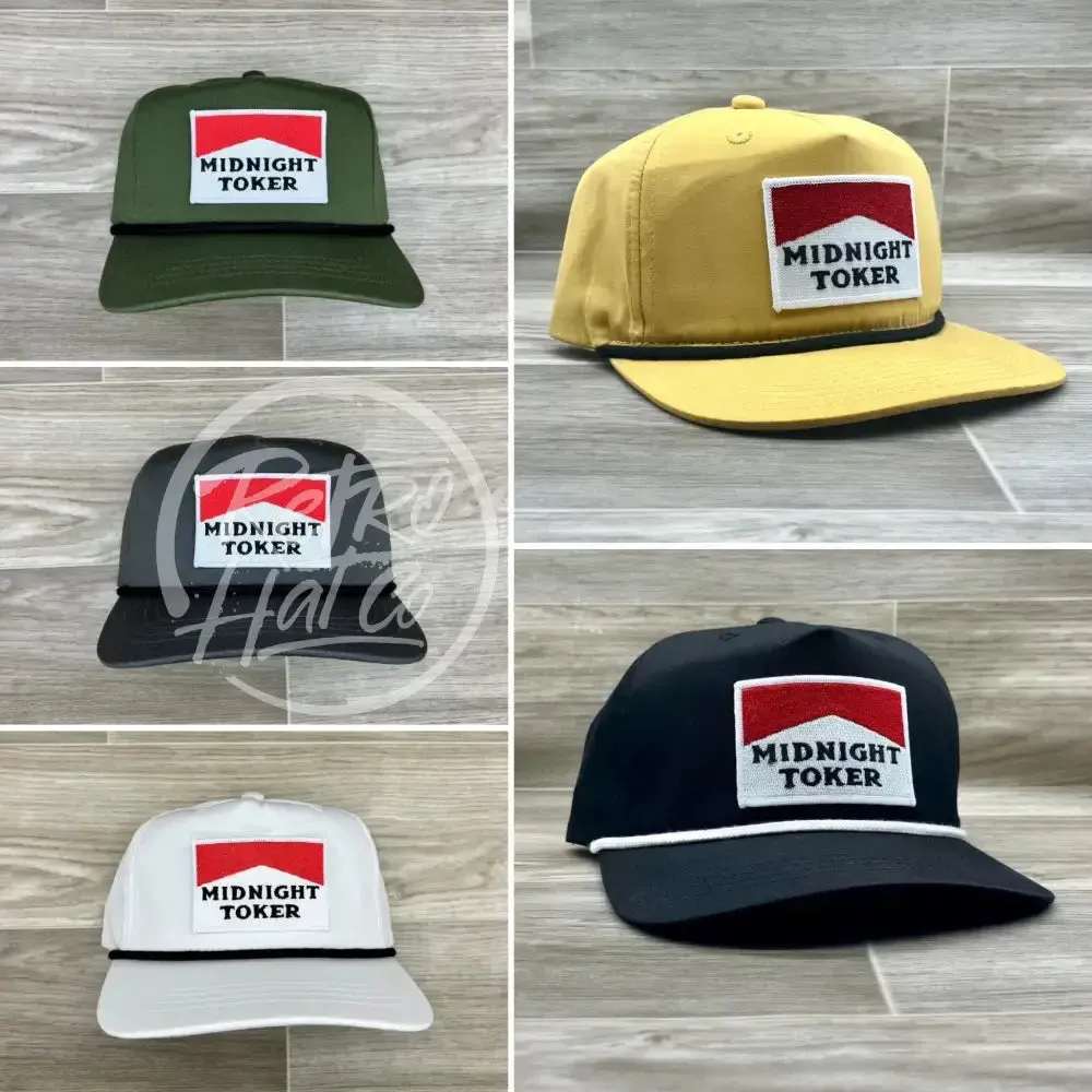 Midnight Toker on Retro Rope Hat