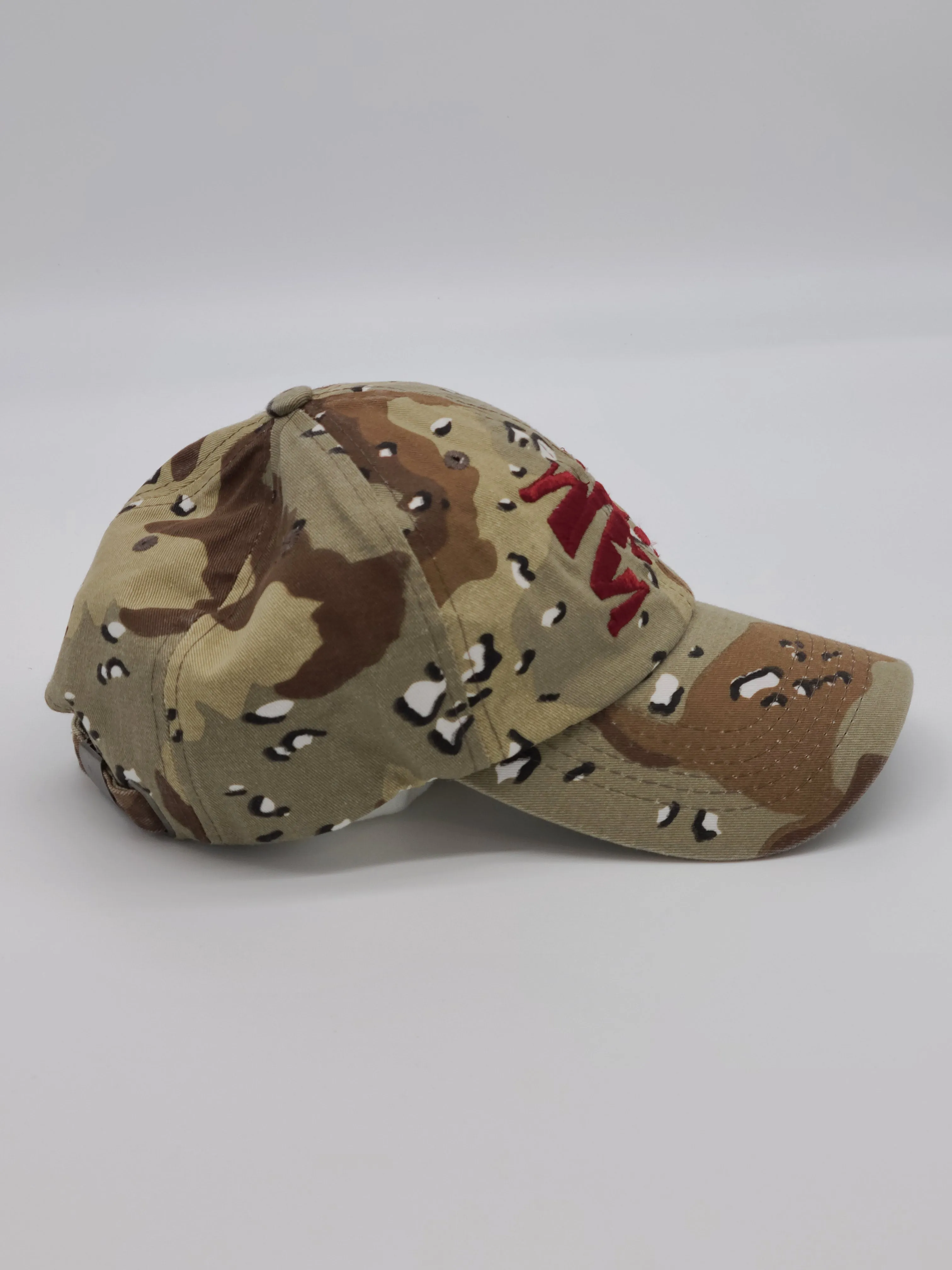 Morehouse Embroidered Tiger Distressed Dad Hat