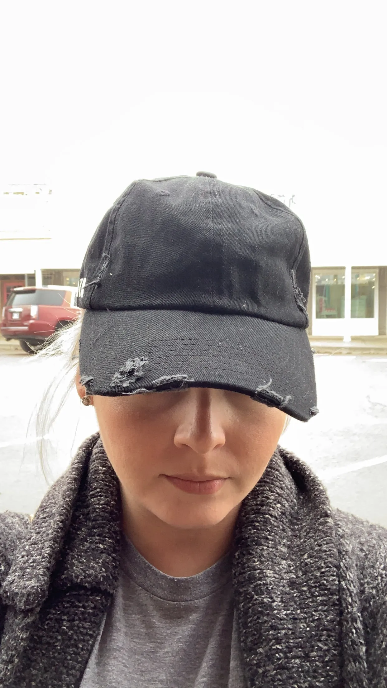 Motherhood Embroidered Dad Hat