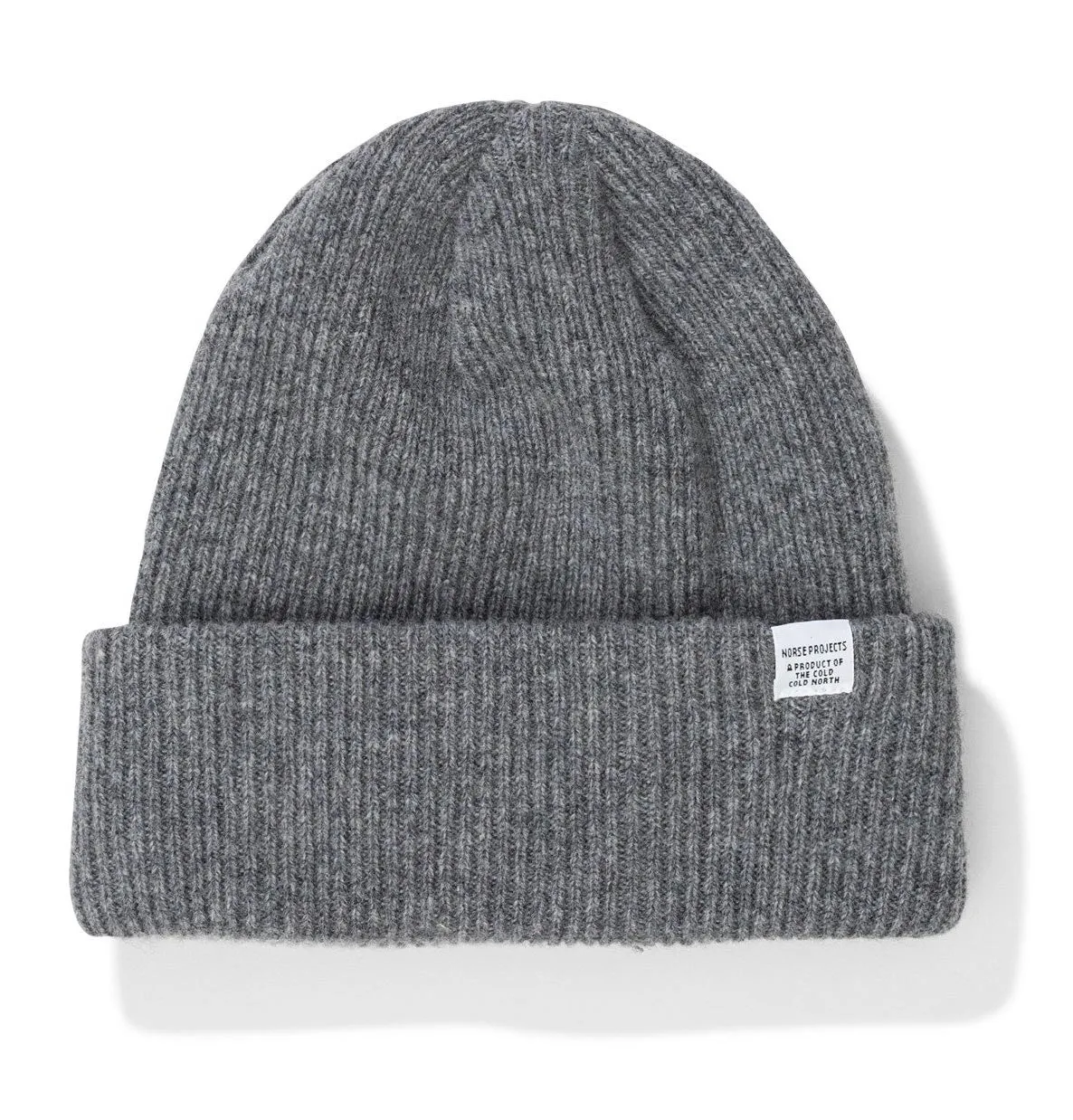 Norse Projects Norse Beanie – Light Grey Melange