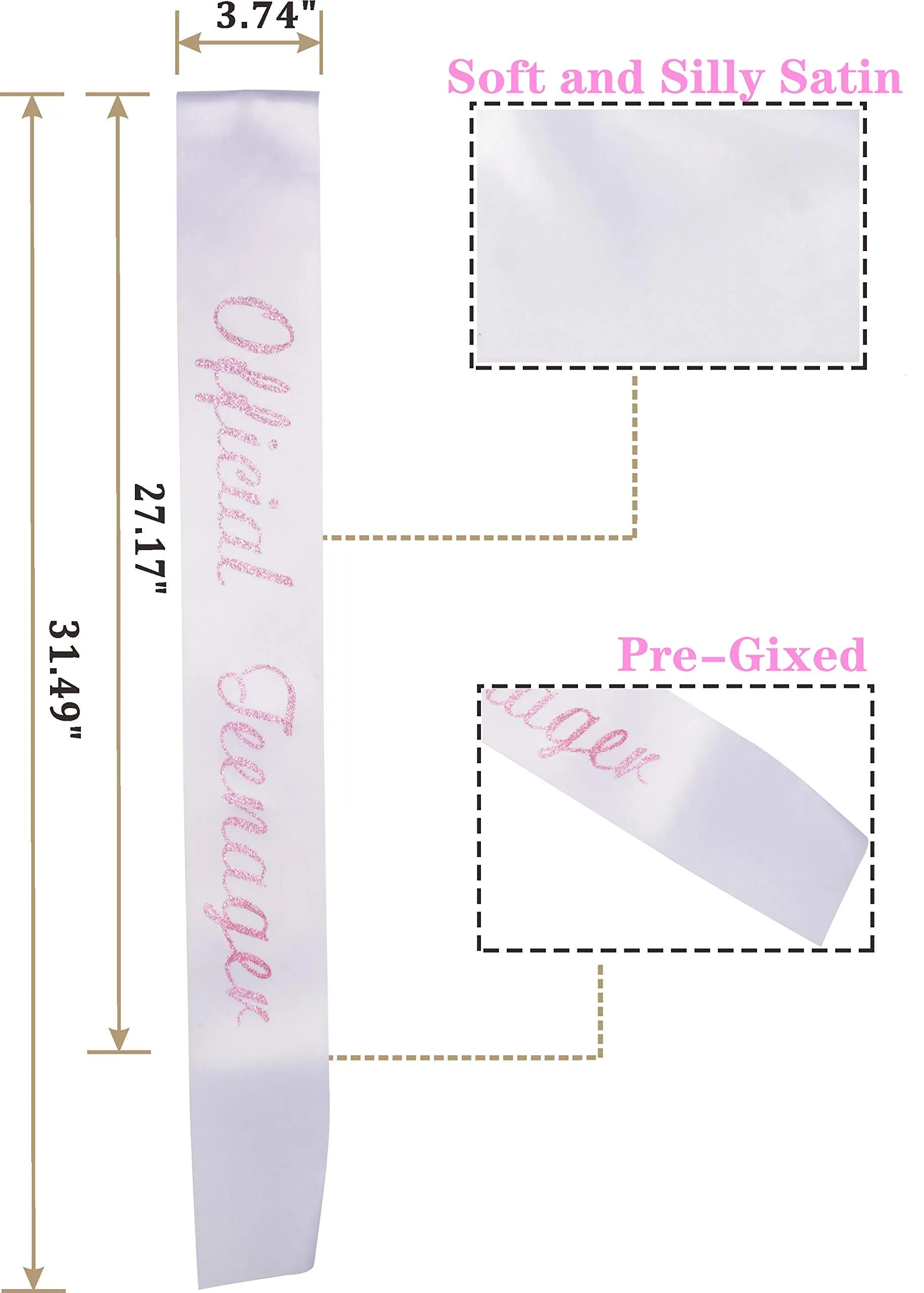 OFFICIAL TEENAGER and Hat, Baseball Cap Pink, OFFICIAL TEENAGER Sash Birthday, Novelty