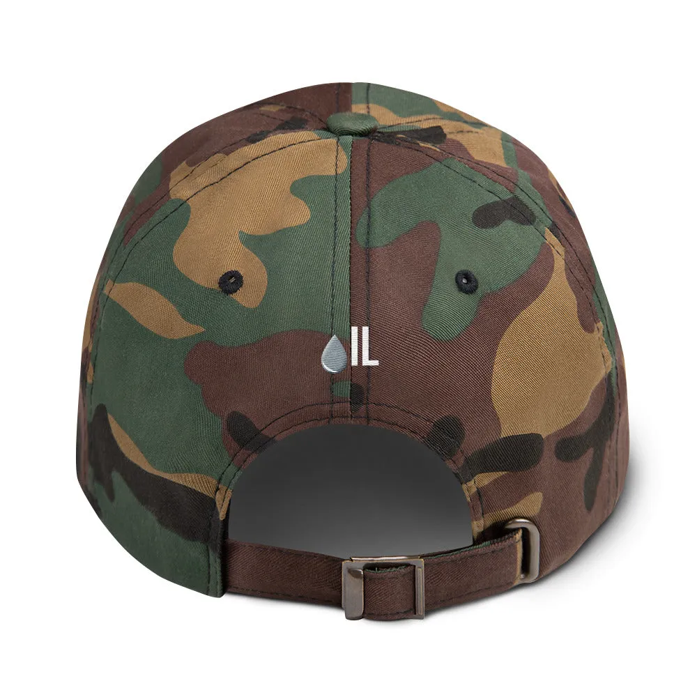 Oilfield Life Personalized Dad Hat (Write Your Own Text)