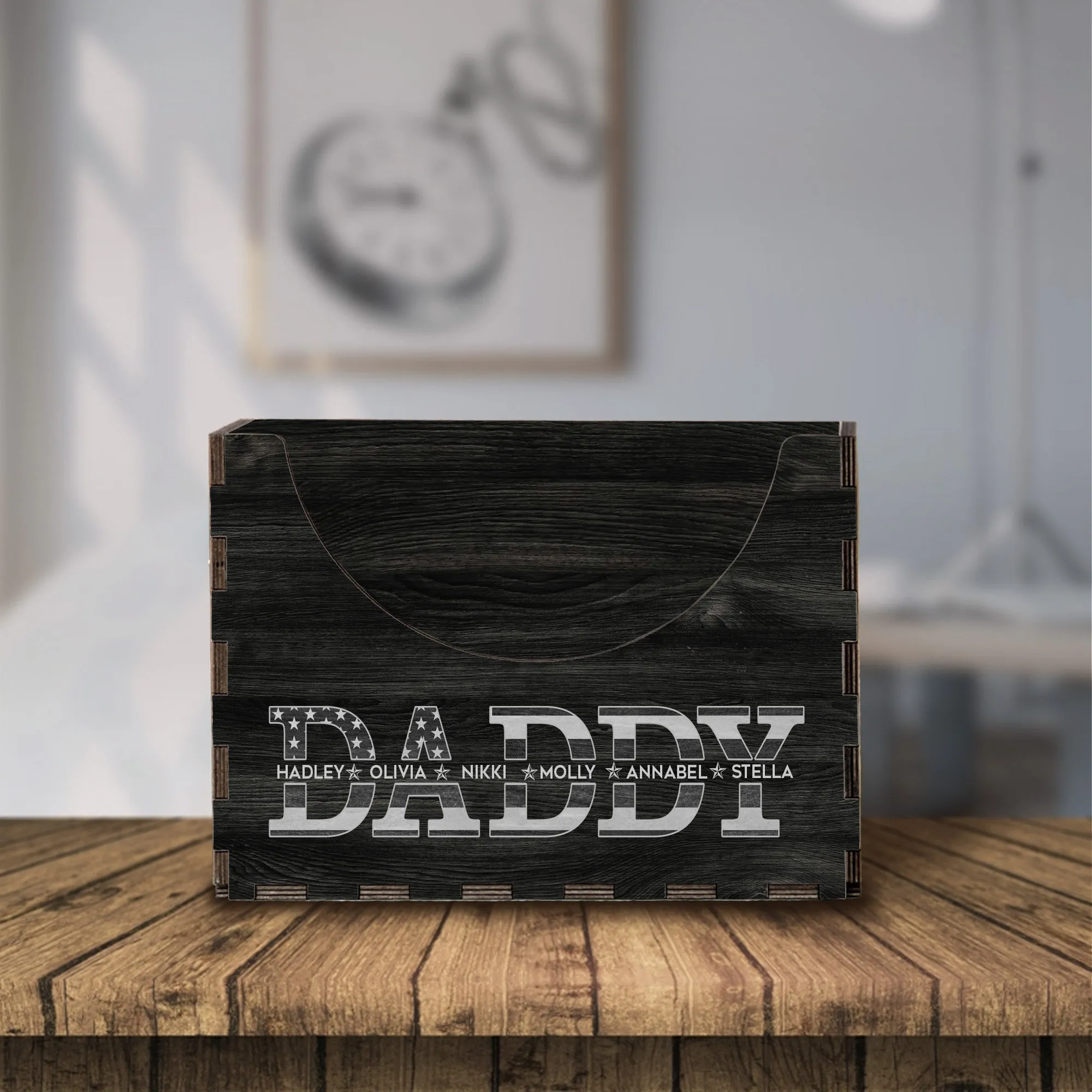 Personalized Wooden Hat Holder, Personalized Cap Holder, Custom Hat Holder, Hat Rack, Hat Storage Box, Fathers Day Gift HH03