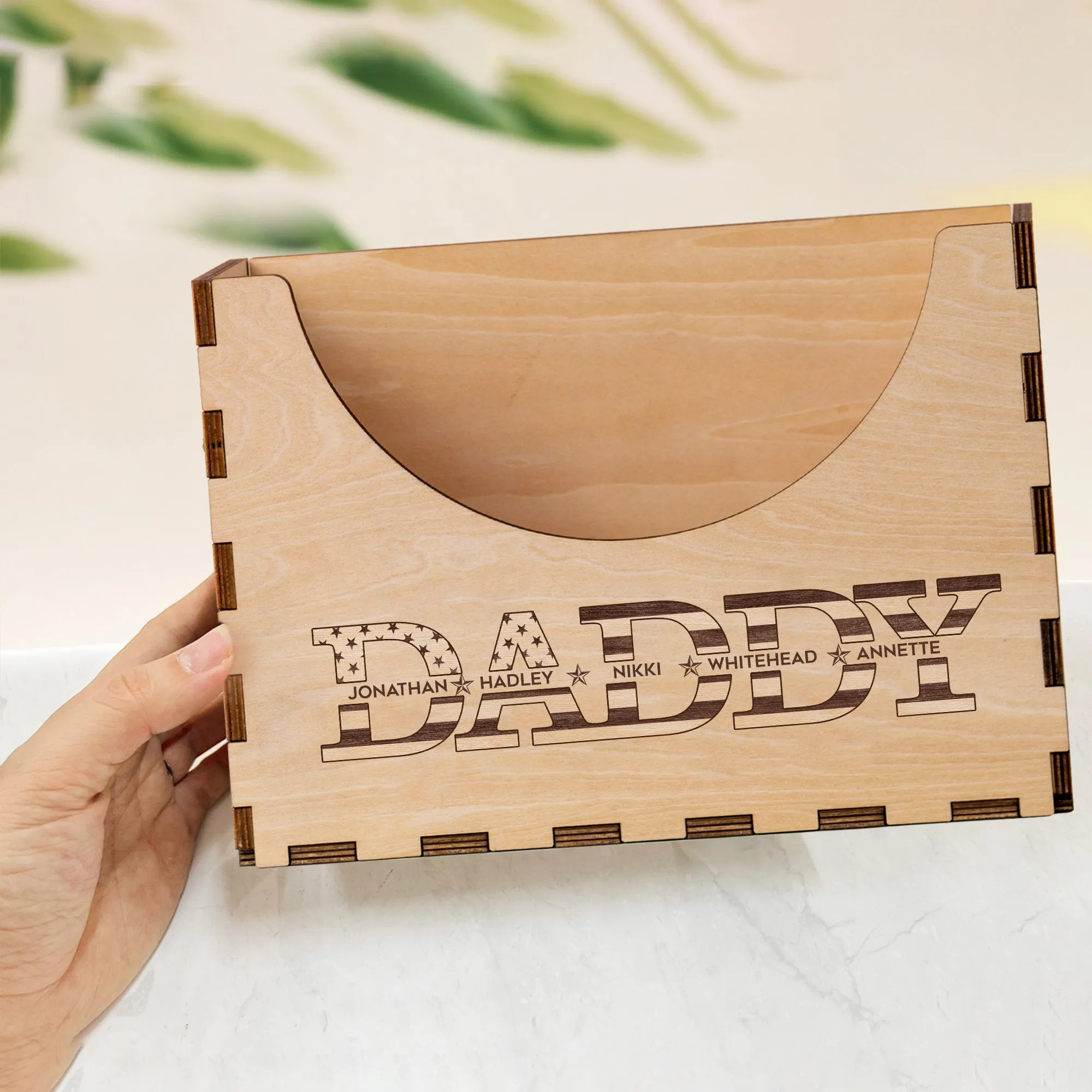 Personalized Wooden Hat Holder, Personalized Cap Holder, Custom Hat Holder, Hat Rack, Hat Storage Box, Fathers Day Gift HH03