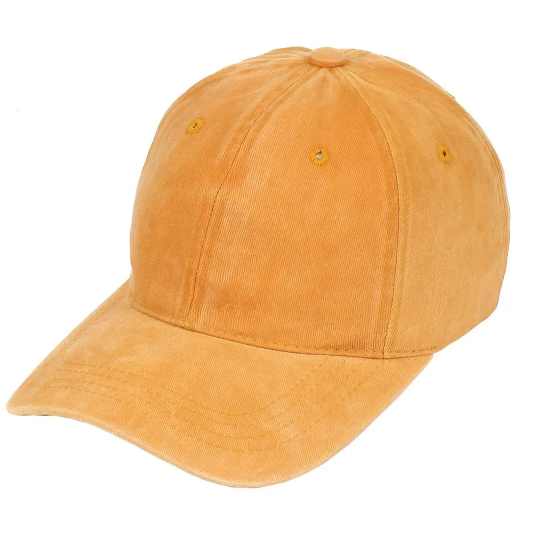 Pigment Dyed Buckle Strapback Hat