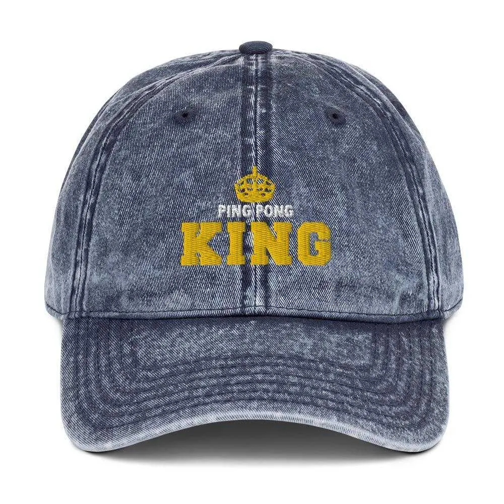 Ping Pong King Vintage Hat