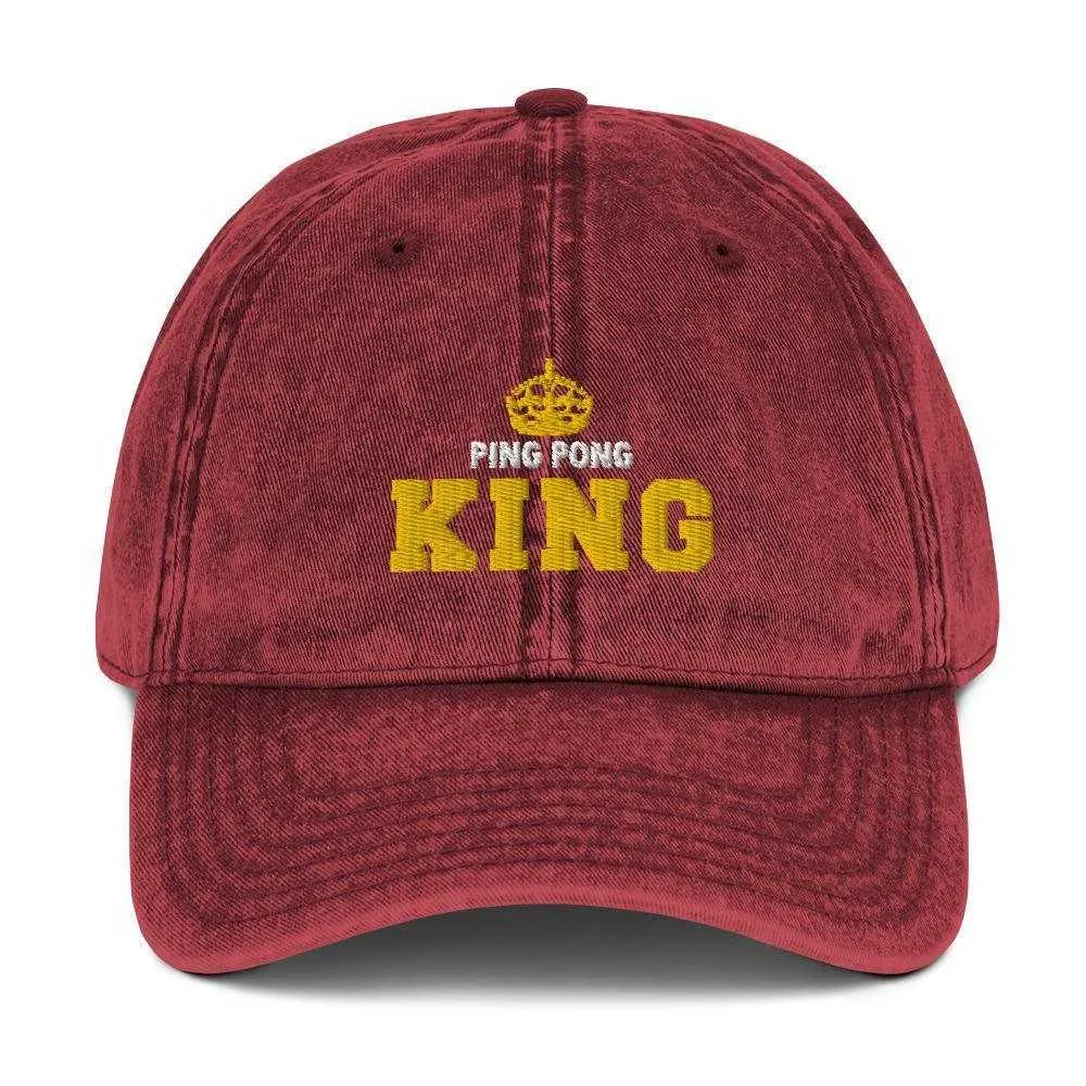 Ping Pong King Vintage Hat