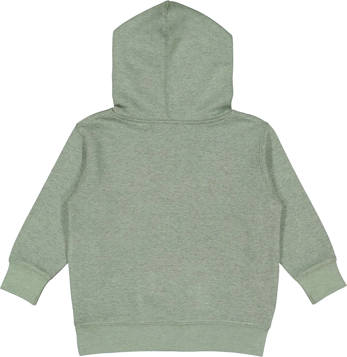 RABBIT SKINS Toddler Fleece Long Sleeve Hooded Pullover Sweatshirt with Side Seam Pockets