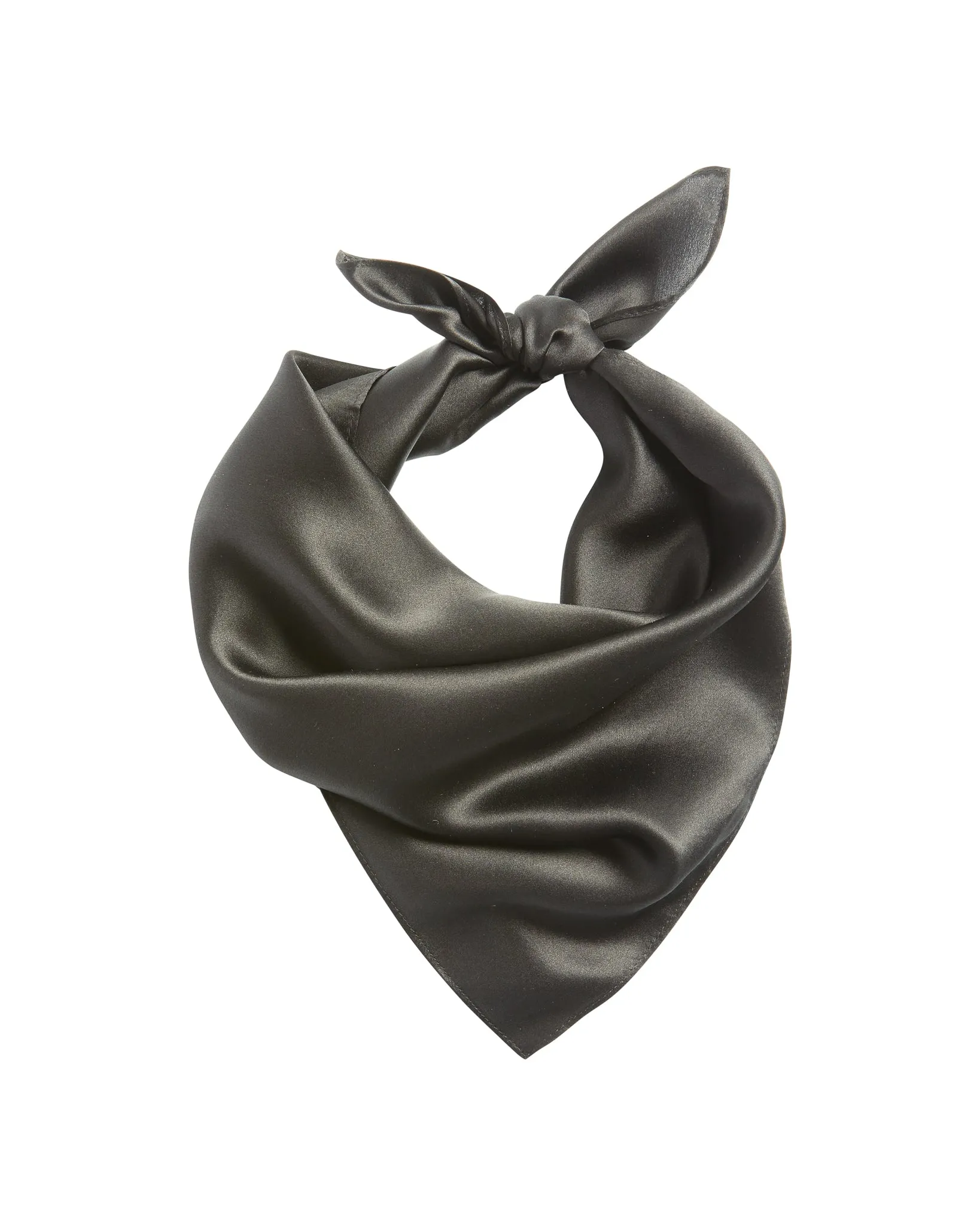 Silk Scarf - Black
