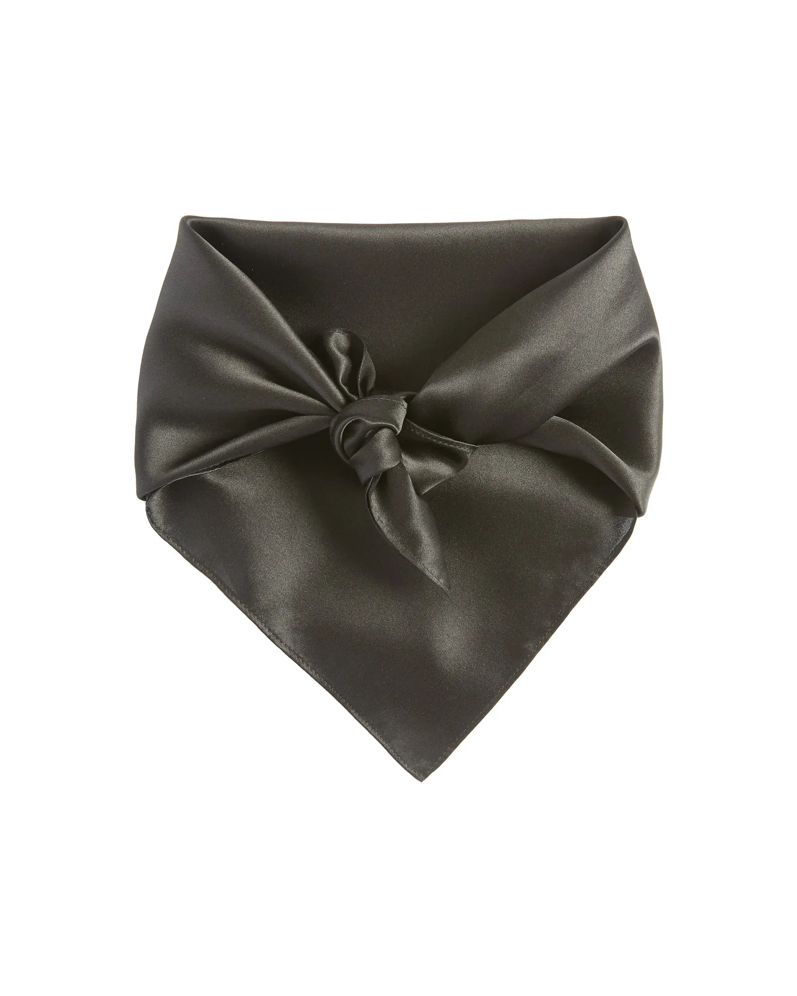 Silk Scarf - Black