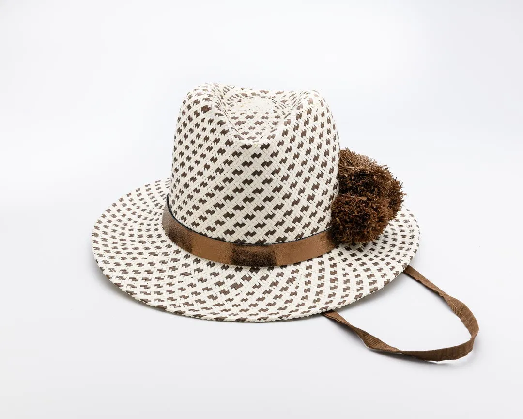 Studley LARK, Handwoven Paper Ribbon Hat - UPF 50 