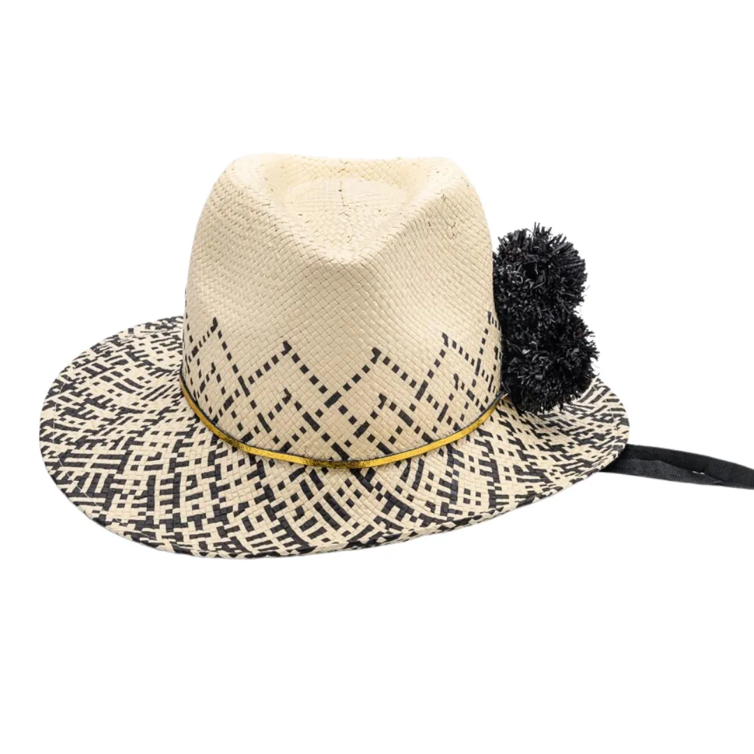 That's GOLD!, Handwoven Trio Coloured Paper Hat
