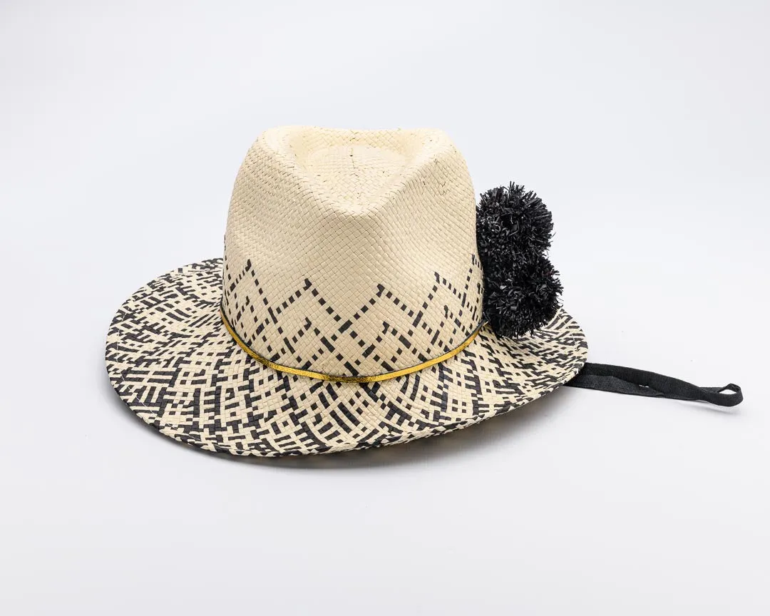 That's GOLD!, Handwoven Trio Coloured Paper Hat