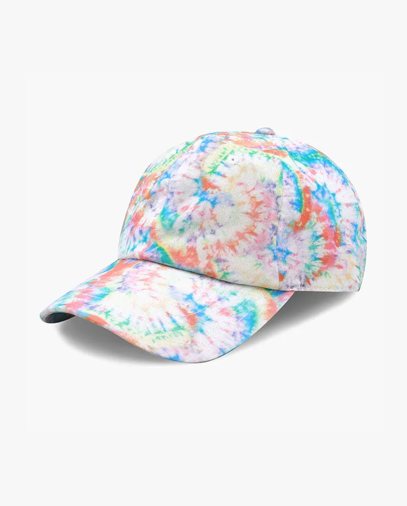 The Hat Depot - Tie dye Cotton Baseball Cap