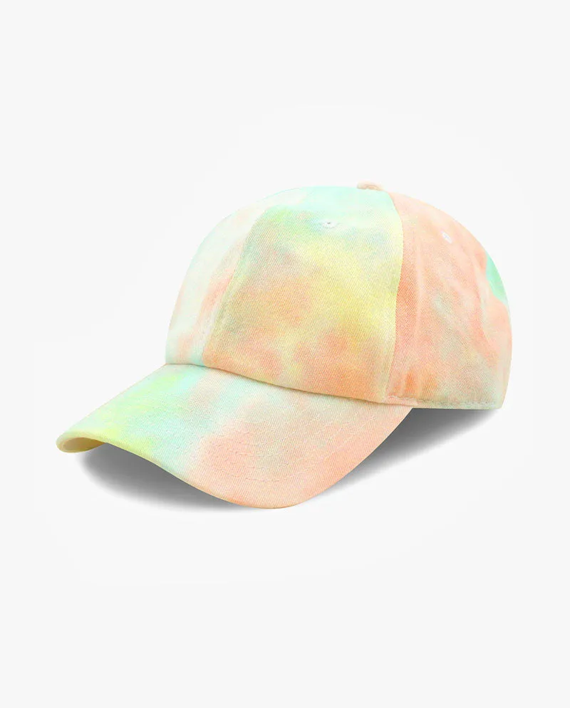 The Hat Depot - Tie dye Cotton Baseball Cap