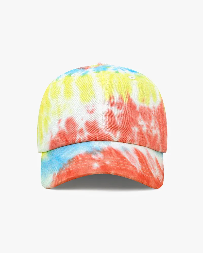 The Hat Depot - Tie dye Cotton Baseball Cap