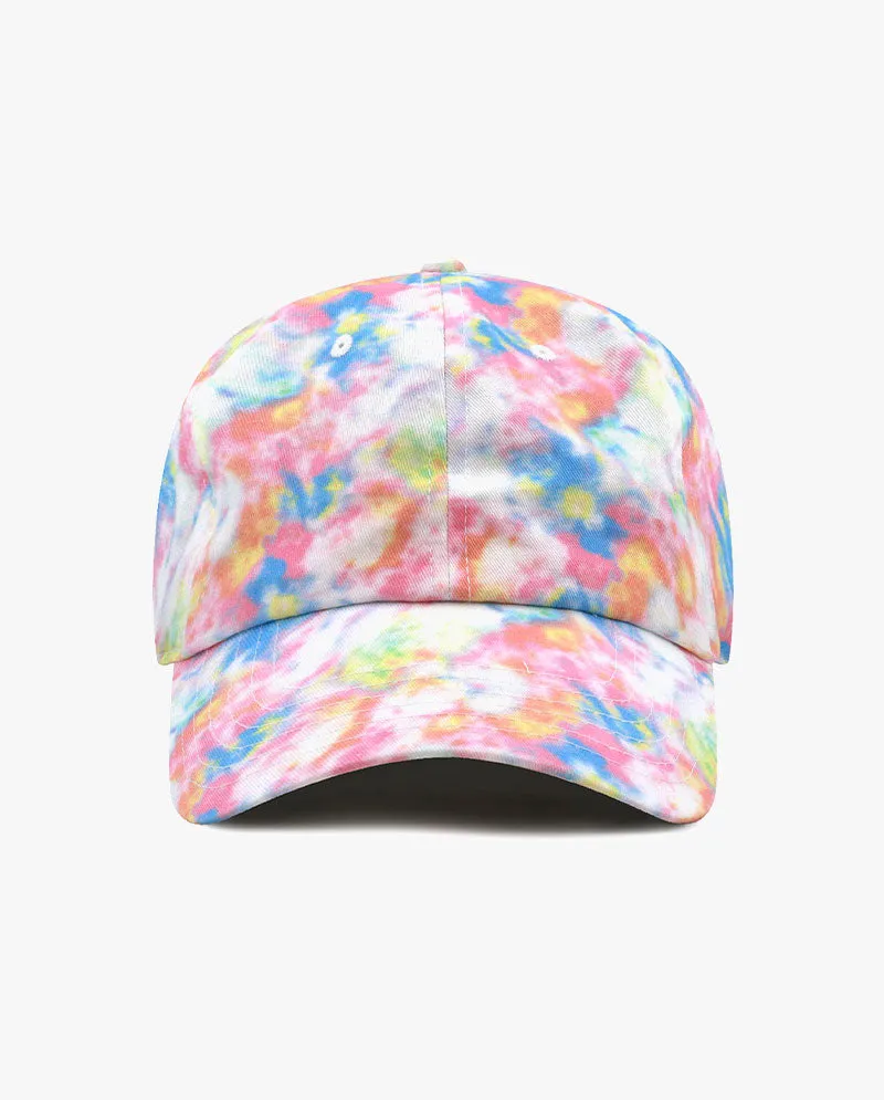 The Hat Depot - Tie dye Cotton Baseball Cap
