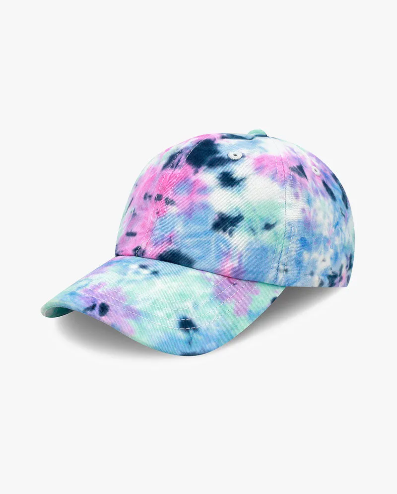 The Hat Depot - Tie dye Cotton Baseball Cap