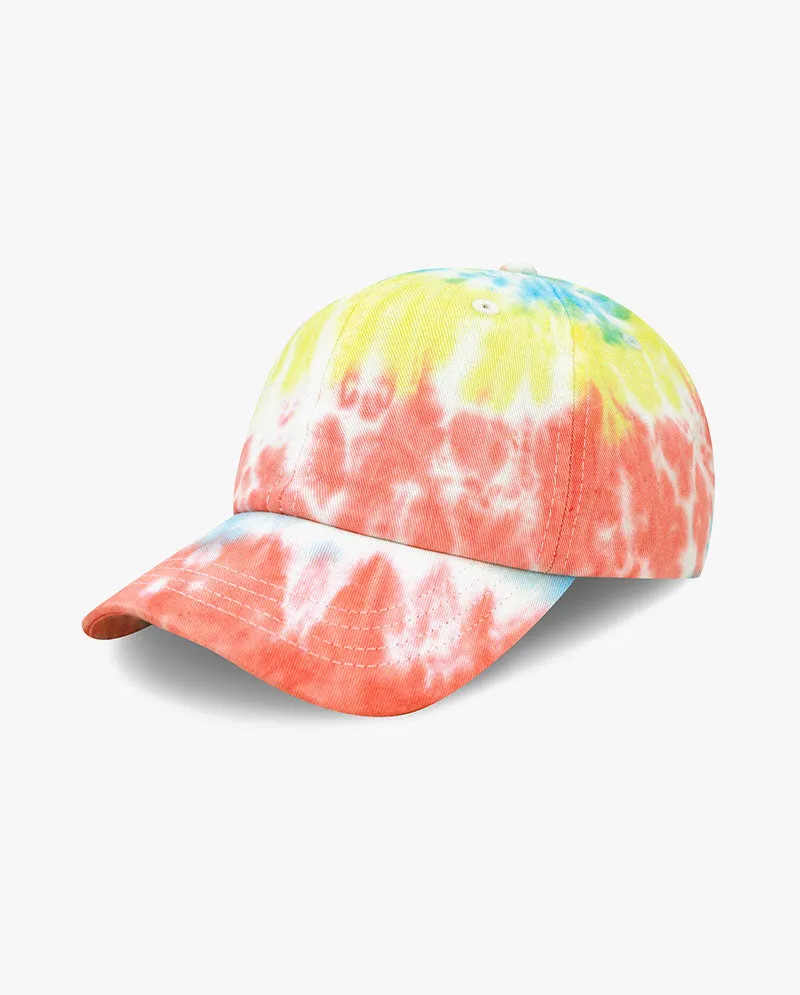 The Hat Depot - Tie dye Cotton Baseball Cap