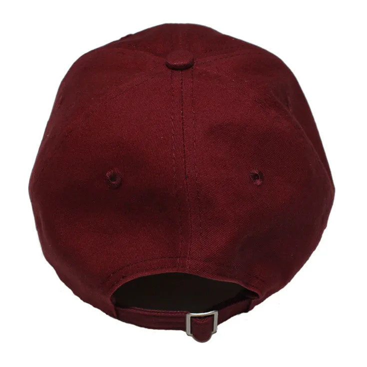 True Rose Dad Hat Burgundy
