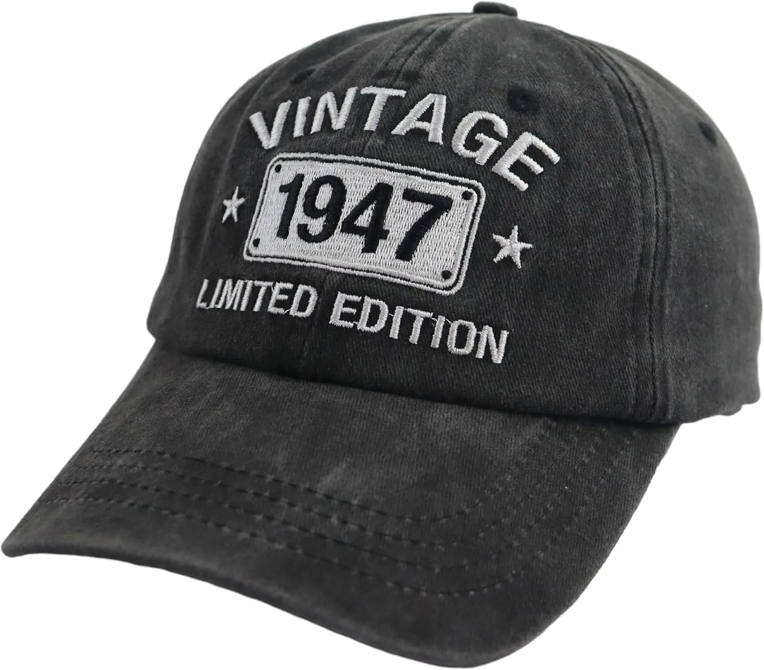 Vintage 1954 1953 1952 1951 1950 1949 1948 1947 1946 1945 Limited Edition Adjustable Embroidered Baseball Cap